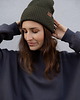czapki damskie Czapka Tender Stories Oliwkowa Zieleń 100% Merino