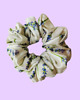 gumki do włosów Gumka jedwabna, scrunchie, frotka fioletowe pole MAXI
