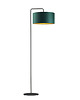 lampy podłogowe Lampa podłogowa do salonu w stylu urban jungle BOLIVIA GOLD