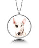 wisiory Medalion okrągły BULL TERRIER rasowy pies