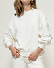 bluza bez kaptura damska Bluza basic whie