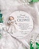 kartki na komunię PAMIĄTKA KOMUNII dla dziewczynki, personalizowana, I Komunia