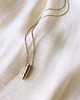 złote naszyjniki Eyes On Target - mini bullet necklace (brass 2)