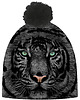 czapki damskie Czapka Magic Fun TIGER BLACK