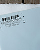 stemple Personalizowany drewniany stempel z adresem - zimowy