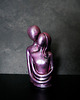 figurki i rzeźby Rzeźba z gipsu, Zakochani, fioletowy, wys. 10,8 cm