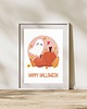 grafiki i ilustracje Plakat Happy Halloween
