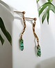 kolczyki z kamieniami LIMITOWANE kolczyki: turkus : long
