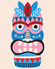 obrazy African mask  - obraz na płótnie lub plakat