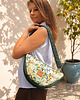 torby na ramię Pikowana torebka nerka crossbody Taormina