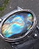 bransoletki wire wrapping Ognista wyspa - bransoletka regulowana
