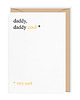kartki okolicznościowe - wydruki Kartka na Dzień Taty Daddy cool