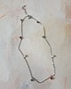 chokery Naszyjnik choker ROOTS łańcuszek jaspis czerwony, jaspis dalmatyński, howlit