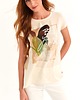 t-shirt damskie Bluzka z lnu