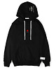bluzy męskie Hoodie z czerwoną  gwiazdką i logo