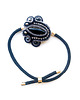 bransoletki soutache Elegancka sutaszowa bransoletka BLACK