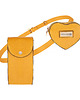 saszetka nerka Torebka-pasek MULTIBELT YELLOW