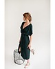sukienki midi damskie Marzec Dress Dark Green