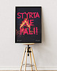 plakaty Plakat Styrta Się Pali - Klasyka Internetu - Lipinki Łużyckie