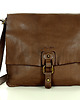 torby na ramię Torebka skórzana listonoszka stylowy minimalizm ala messenger leather bag - M