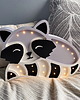 lampy do pokoju dziecka Drewniana lampka LED szop
