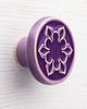 gałki do mebli Gałka do mebli fioletowa, wz.2