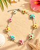 chokery Choker Tropical Flowers 