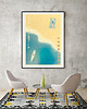 plakaty Plaża nad Bałtykiem - plakat 50x70 cm