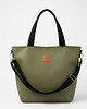 torby na ramię Duża torba shopperka Mili Duo - zielona