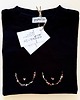 t-shirt damskie Koszulka z haftowanymi piersiami