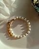 bransoletki - inne Bransoletka perła naturalna, piryt