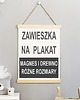 ramki na zdjęcia Zawieszka na plakat Wieszak na obrazek
