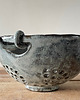 miski i misy Ceramiczny durszlak z podstawką