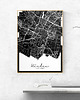 plakaty Plakat Kielce mapa