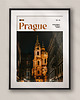 plakaty Minimalistyczny plakat Praga Czechy