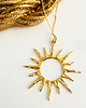 złote naszyjniki NASZYJNIK złote słońce, duże słońce