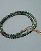 chokery Zoisyt z rubinem /choker/ -Szlachetna kolekcja