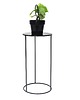 kwietniki Stojący kwietnik metalowy Cylinder Black