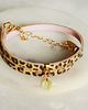 bransoletki skórzane Bransoletka w panterkę