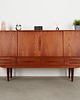 komody Highboard tekowy, duński design, lata 60, produkcja: Dania