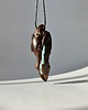 wisiory Amulet - wisior z drewna z turkusem