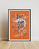 plakaty Plakat - Live your life 1