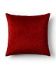 poduszki gładkie Welurowa poszewka dekoracyjna w kolorze czerwonym