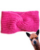 opaski do włosów Wełniana opaska handmade z alpaki i merino, ciepła, miękka, niegryząca