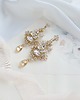 Biżuteria ślubna Kolczyki ślubne Lace Me Classic - gold