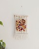 makramy Mini makrama z wełną
