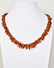 korale Naszyjnik  Korale Bursztyn Kamień naturalny