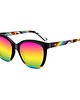 okulary damskie Tęczowe okulary Rainbow on My Parade Deja Views