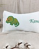 poduszki do pokoju dziecka Personalizowany prezent dla dziecka - imienna poduszka z dinozaurem