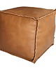 pufy do siedzenia Pufa CUBE leather
